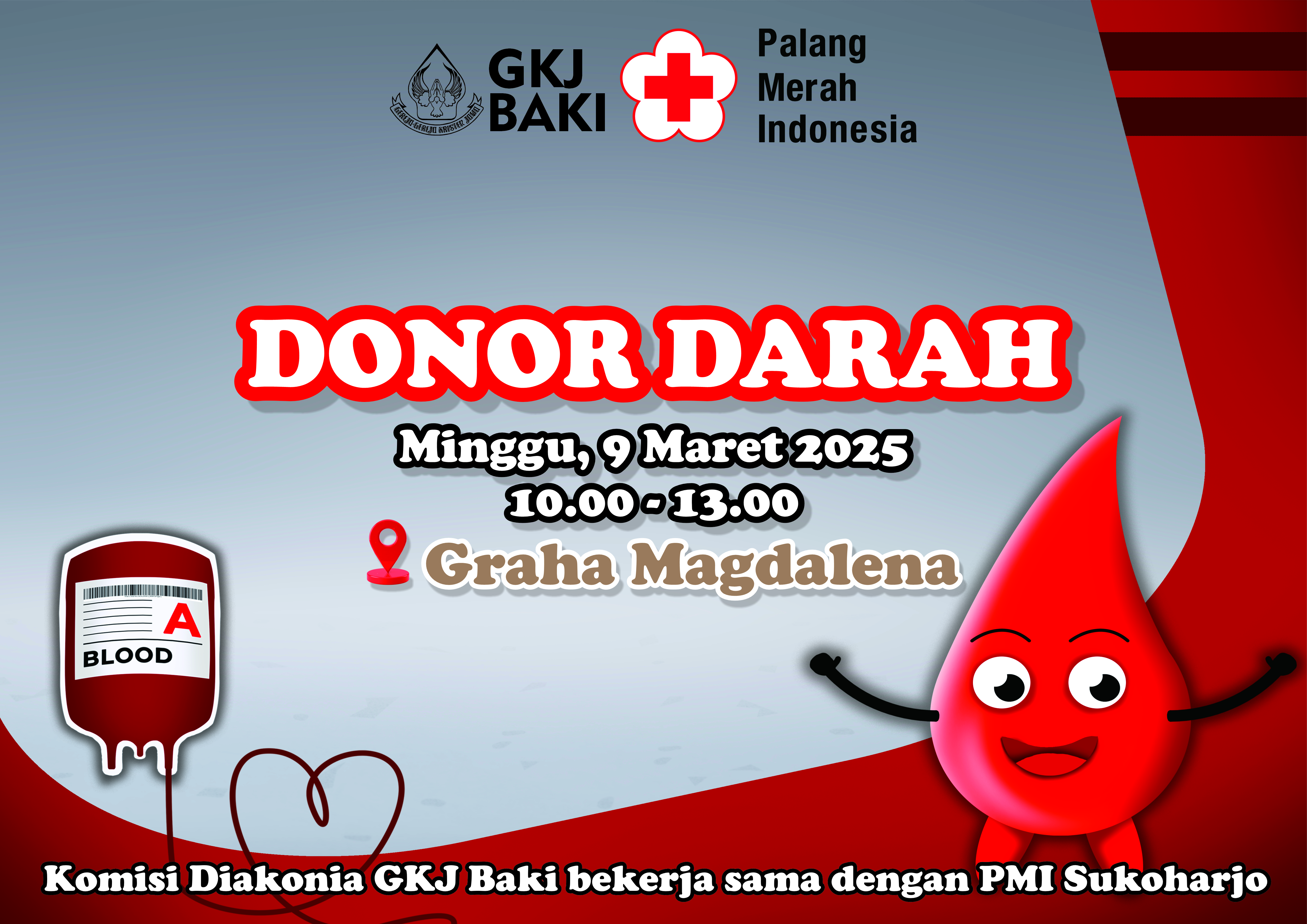 Komisi Diakonia, kegiatan, Donor Darah GKJ Baki , gereja kristen jawa, gkj, gkj baki, gereja kristen jawa baki, baki, sukoharjo, gkj klasis sukoharjo, klasis sukoharjo, klasis, sinode gkj, sinode 